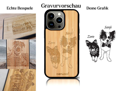 INDIVIDUEL iPhone 15 Pro Max bambou plastique